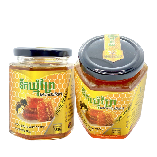 Pure natural wild honey Mondulkiri 350g